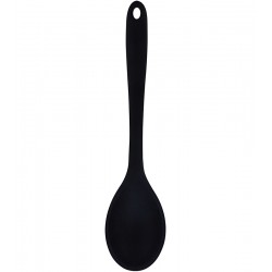 Colher 28cm Comprimento Em Silicone Preta